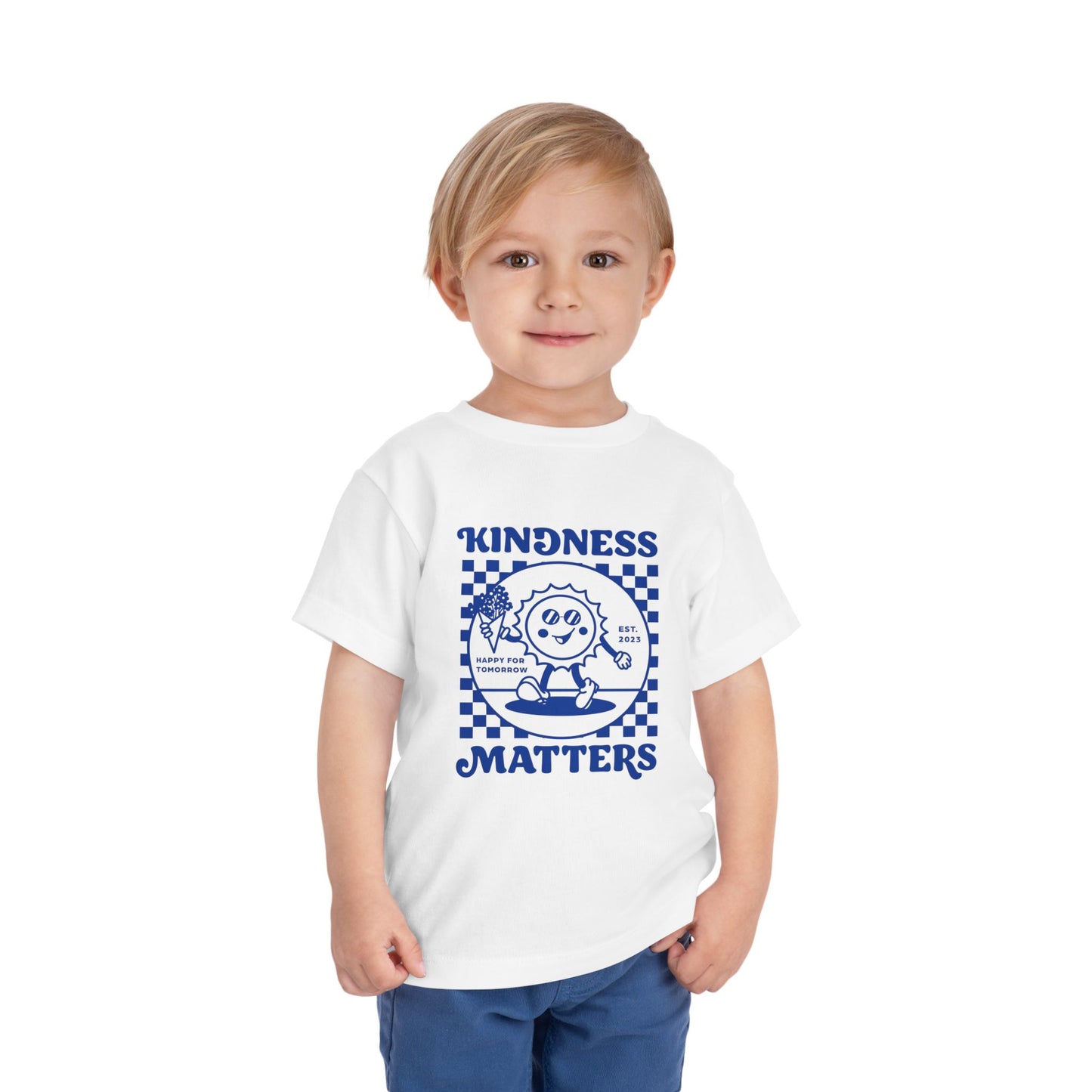 Toddler Kindness Matters Tee - Cute Gift, Positive Message, Kids' Apparel, Birthday Present, Everyday Wear