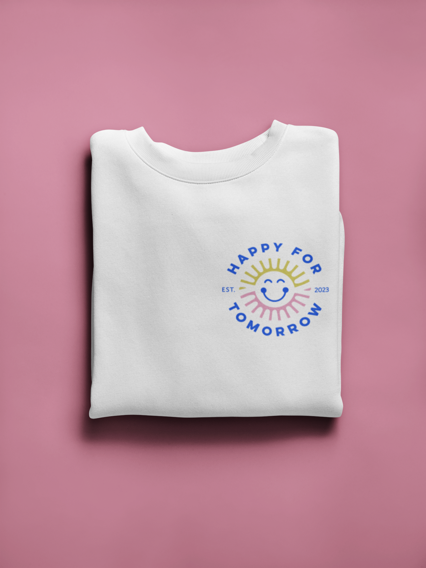 Shine Light on a Brighter Tomorrow Beige Crewneck Sweatshirt