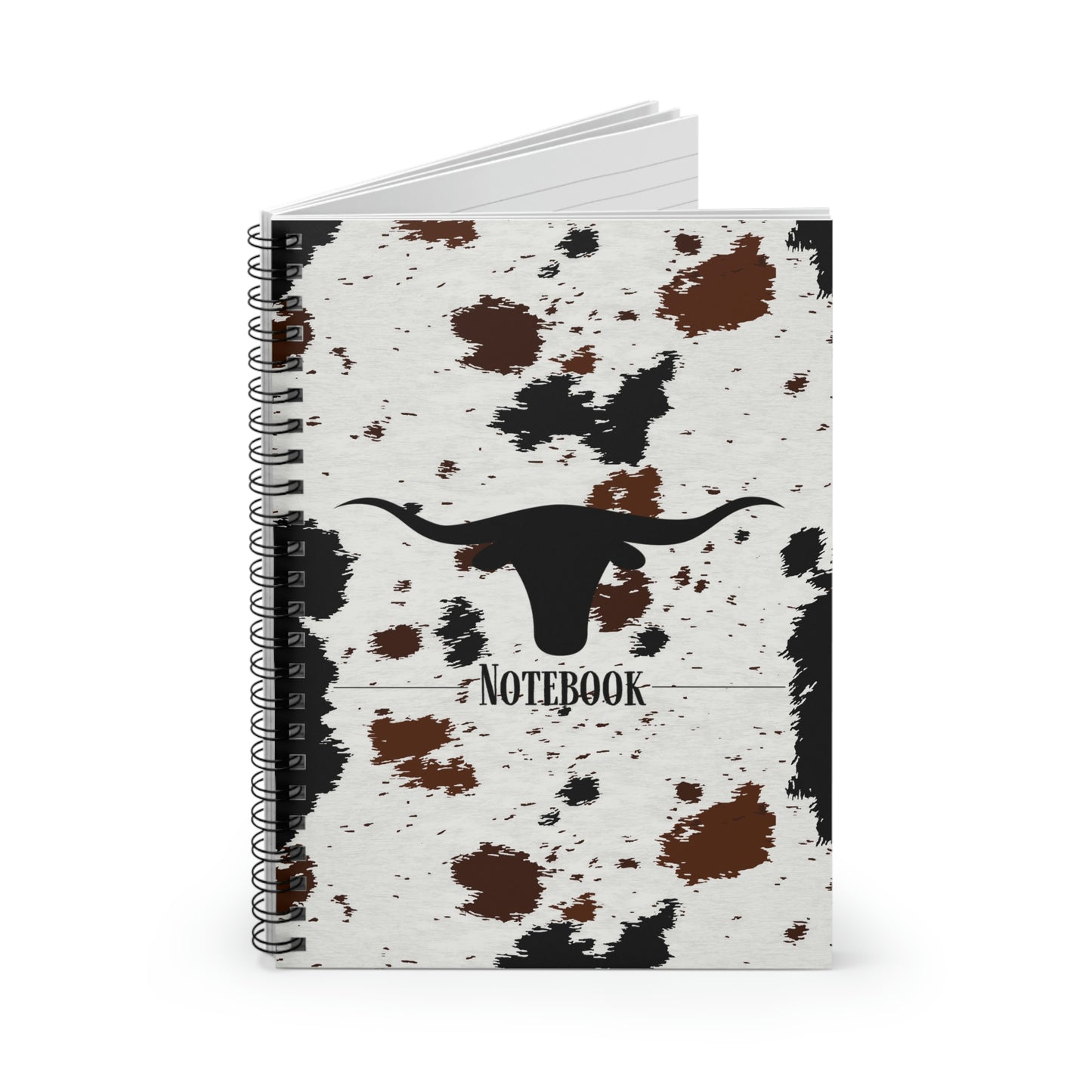 Cow Print Notebook