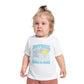 Sunny Vibes Baby T-Shirt, Cute Kids Tee, Happiness Comes in Waves, Summer Outfit, Toddler Gift, Beachwear, Gift for Kids
