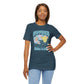 Unisex Beachy Vibes Tee | Happiness Comes in Waves | Summer T-Shirt, Gift for Beach Lovers, Surfing Apparel, Casual Wear, Vacation Top