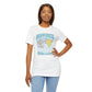 Sunshine Waves Graphic Tee | Happy Vibes T-Shirt, Summer Wear, Beach Shirt, Gift for Beach Lovers, Casual Wear