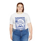Kindness Matters White Tee with Blue Design, Positive Vibes Shirt, Gift for Friends, Casual Wear, Everyday Tee, Summer Outfit