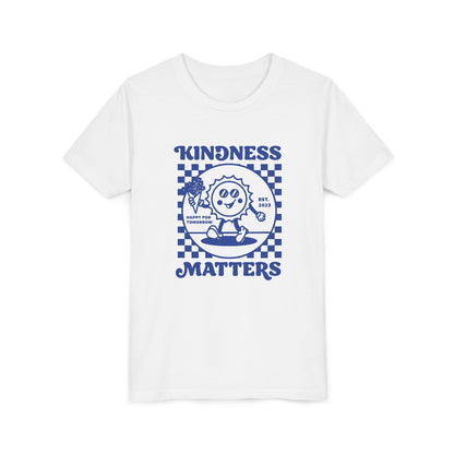 Youth Kindness Matters Tee, Positive Kids T-Shirt, Gifts for Children, Motivational Apparel, Youth Summer Wear, Kindness Theme