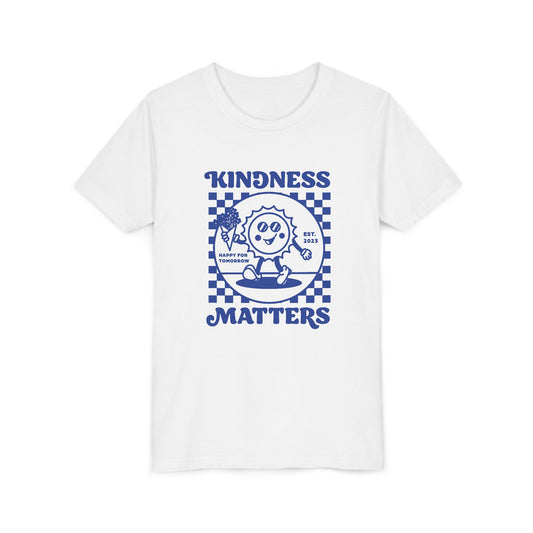 Youth Kindness Matters Tee, Positive Kids T-Shirt, Gifts for Children, Motivational Apparel, Youth Summer Wear, Kindness Theme