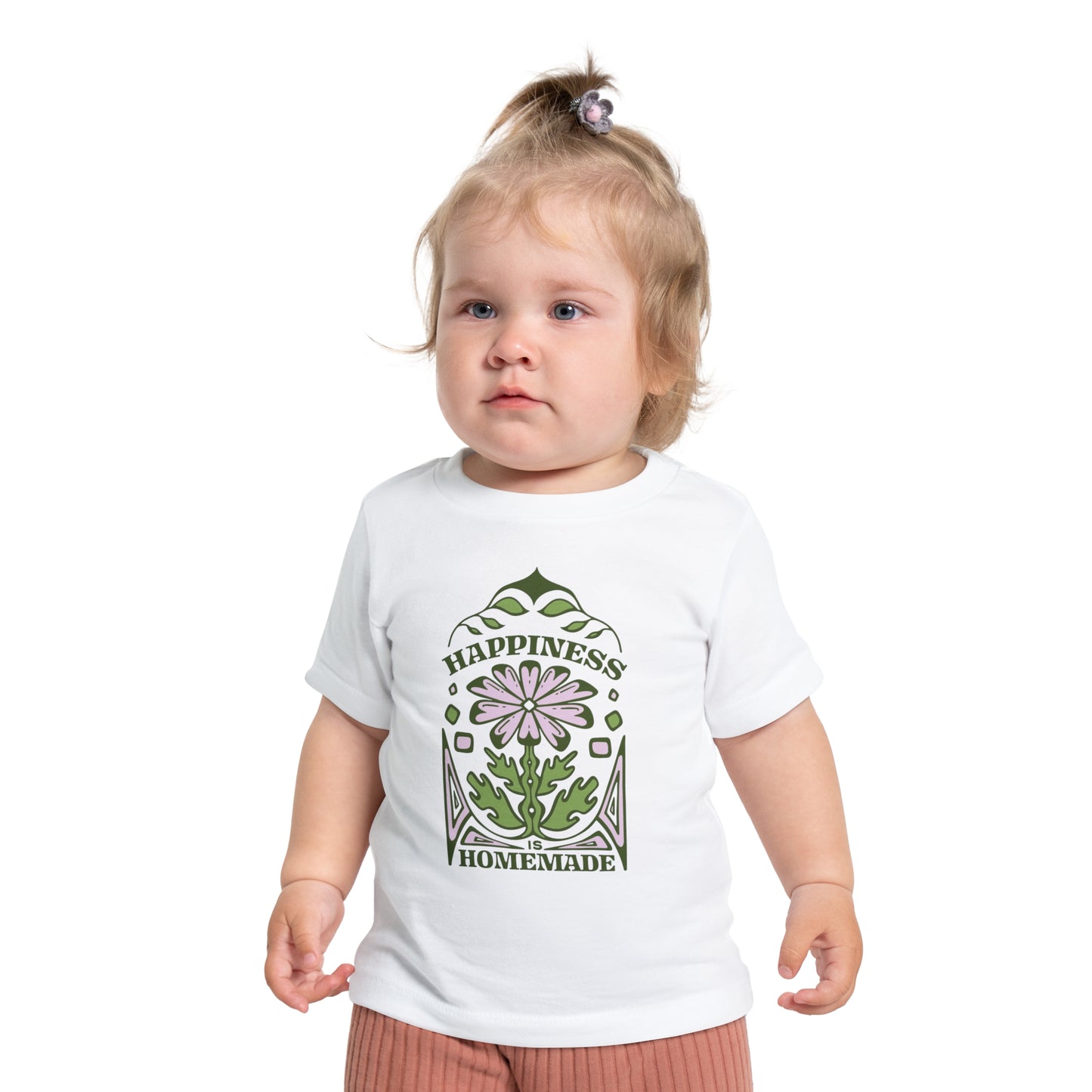 Baby Short Sleeve T-Shirt, Happiness is Homemade Toddler Tee, Cute Kids Shirt, Baby Shower Gift, Casual Playwear, Baby Gift Idea, [...]