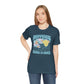 Unisex Beachy Vibes Tee | Happiness Comes in Waves | Summer T-Shirt, Gift for Beach Lovers, Surfing Apparel, Casual Wear, Vacation Top