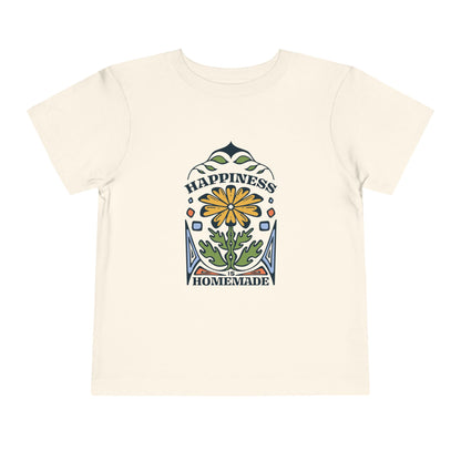 Toddler Happiness Homemade Tee, Kids T-Shirt, Short Sleeve Shirt, Cute Toddler Clothing, Children's Gift, Birthday Gift, Summer Top