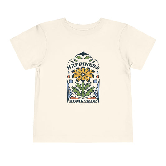 Toddler Happiness Homemade Tee, Kids T-Shirt, Short Sleeve Shirt, Cute Toddler Clothing, Children's Gift, Birthday Gift, Summer Top