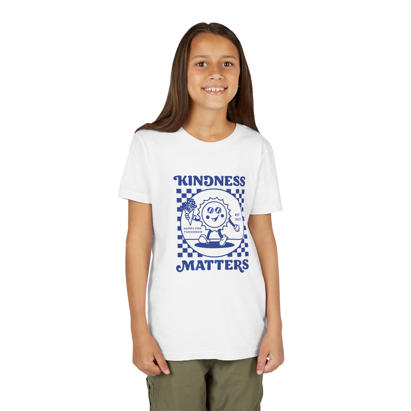 Youth Kindness Matters Tee, Positive Kids T-Shirt, Gifts for Children, Motivational Apparel, Youth Summer Wear, Kindness Theme