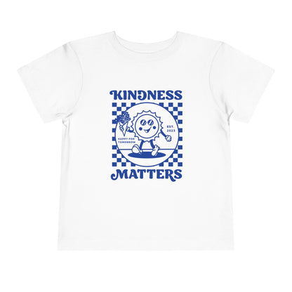 Toddler Kindness Matters Tee - Cute Gift, Positive Message, Kids' Apparel, Birthday Present, Everyday Wear