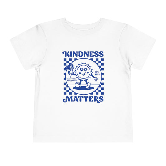 Toddler Kindness Matters Tee - Cute Gift, Positive Message, Kids' Apparel, Birthday Present, Everyday Wear