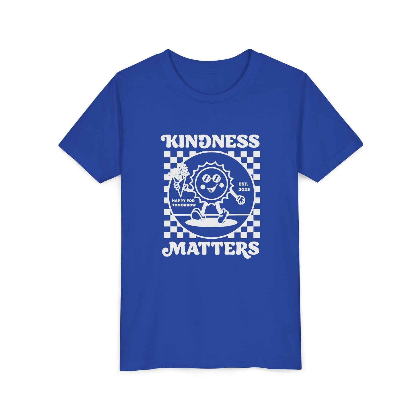 Kindness Matters Youth Tee - Fun Graphic T-Shirt, Gift for Kids, Summer Wear, Birthday Present, Positive Message Apparel