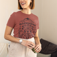 Happiness is Homemade Clay Floral Short Sleeve T-shirt