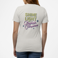 Shine Light on a Brighter Tomorrow Beige Short Sleeve T-Shirt