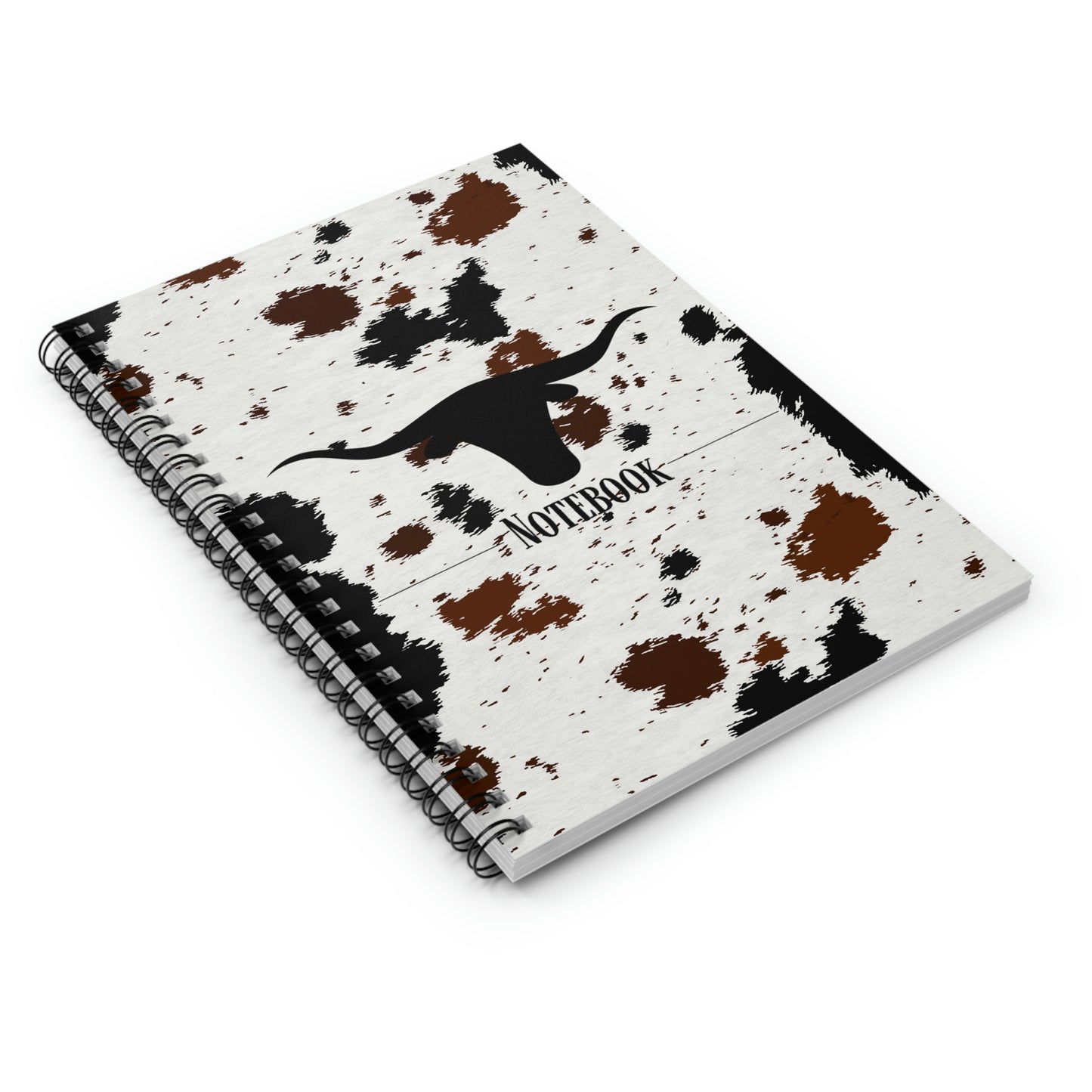 Cow Print Notebook